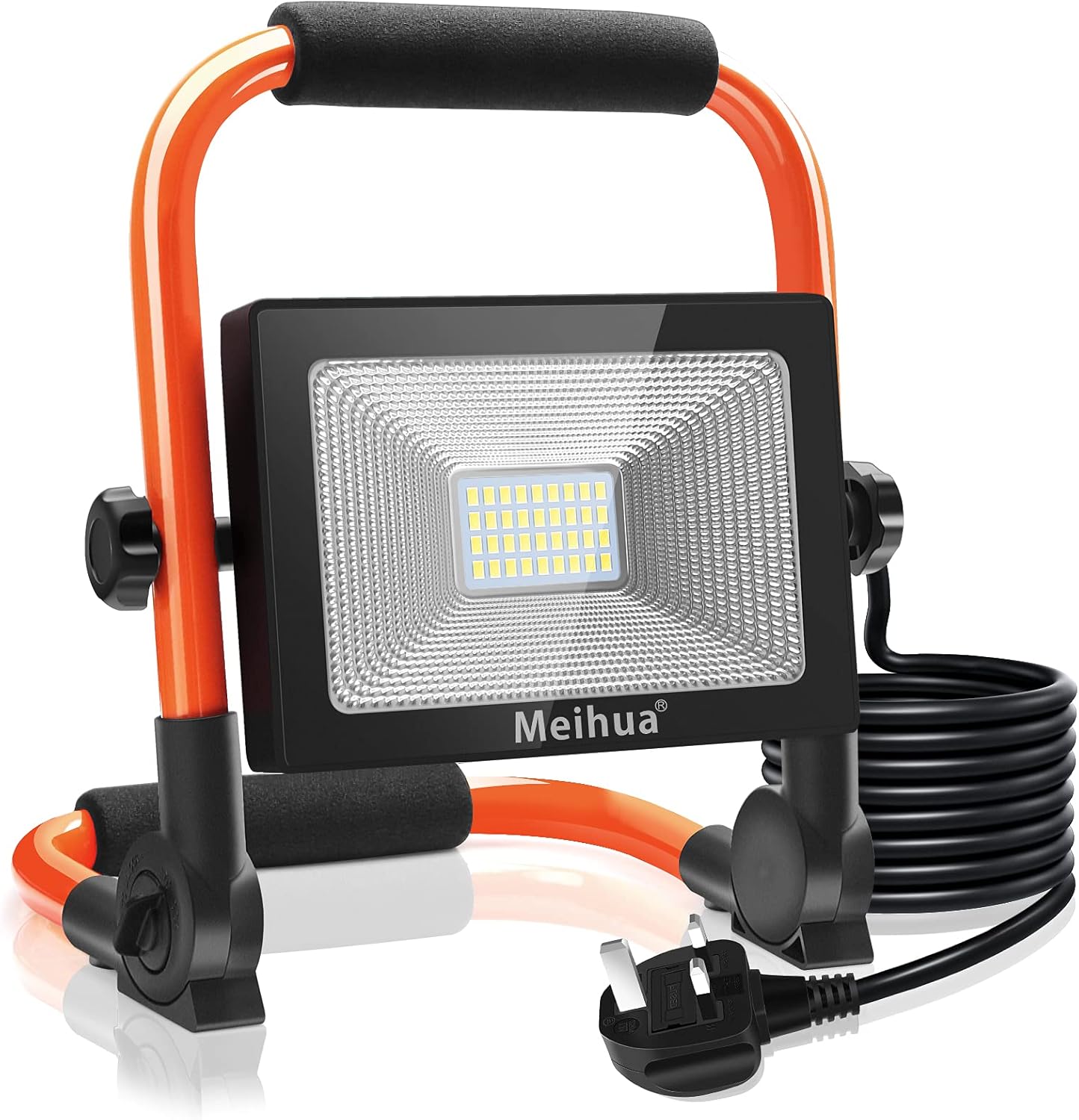 35W LED Work Light, 3000LM, IP66 Waterproof, Folding Stand, 6500K, 3.5m Cord