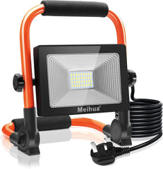 35W LED Work Light, 3000LM, IP66 Waterproof, Folding Stand, 6500K, 3.5m Cord