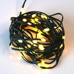 Outdoor Fairy Lights, Battery Operated Christmas Lights, Multi-Function Micro Wire Lights with Timer, Green Wire Perfect for Your Christmas Tree (100 LED Green Wire)