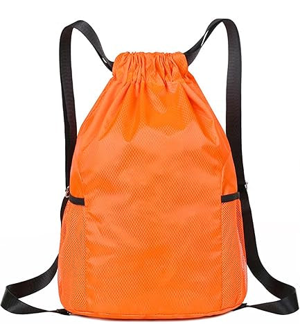 Drawstring Gym Bag – Waterproof Swim & PE Sports Bag for Kids, Adults, Unisex