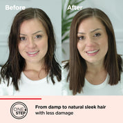 One-Step Air Straight 2-in-1 Dryer & Straightener – Hot Air with Argan Oil Shine Boost