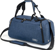 42L Waterproof Gym Duffel Bag with Shoe Compartment, Wet Pocket & Lock – Unisex