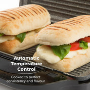 3-in-1 Deep Fill Sandwich Maker with Waffle & Grill Plates, 900W