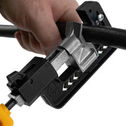 C.K Tools ArmourSlice Evo Armoured SWA Cable Stripper, Automatic Quick-Clamp Electrical Wire Strippers, Electricians Knife Stripping Tools, Armored Cable Sheath Machine for Electrician, CK T2250A