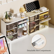 Makeup Organizer with Drawers – Multi-Function Cosmetic & Skincare Storage Box