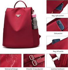 Anti-Theft Travel Backpack for Women – Stylish Shoulder Rucksack for Work & Trips