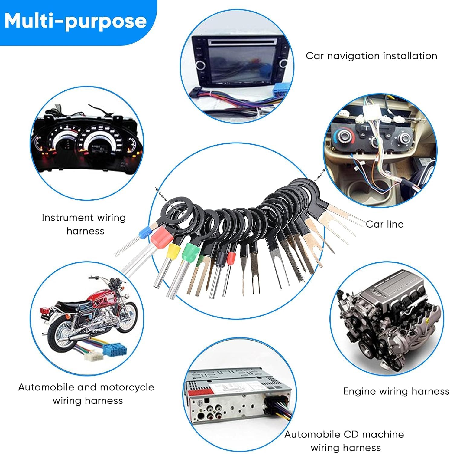 Terminal Removal Tool Kit 82 Pcs Depinning Set