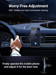 UGREEN Magnetic Car Phone Mount for iPhone 17 Pro Max – Black