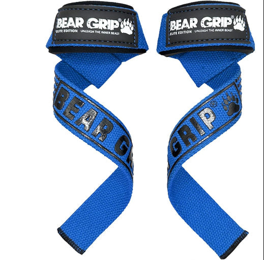 Premium Heavy-Duty Weight Lifting Straps – Gel Grip Cotton Gym Straps for Men & Women