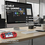 16-Bit Handheld Game Console – 3" HD Screen, 300 Built-in Retro Games, Portable Player for Kids & Adults