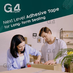 Clear Cello Tape, 24mm Wide Strong Transparent Adhesive, 45 Micron Packing Roll