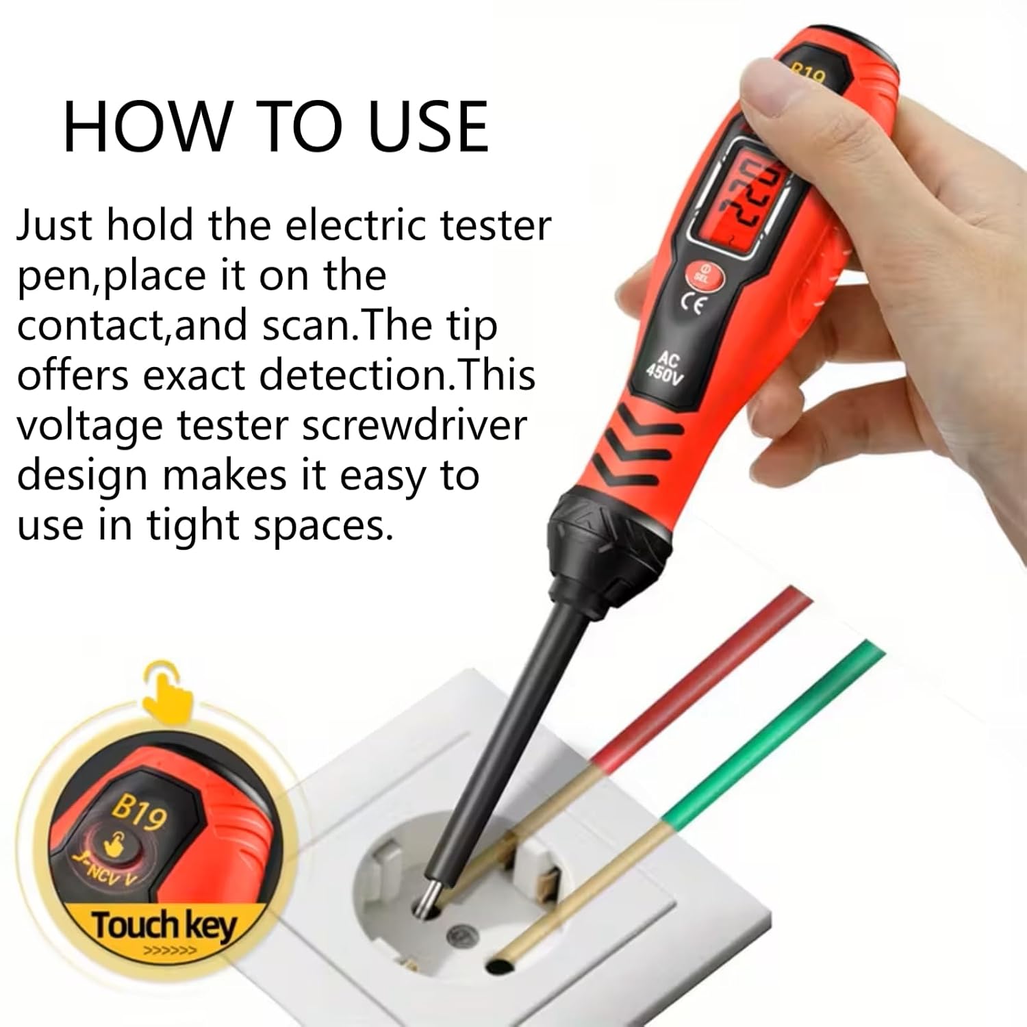 Intelligent Non-Contact Voltage Tester & Screwdriver Set