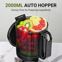 Automatic Cold Press Juicer 250W 145mm Wide Chute 2L Silver