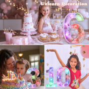 Unicorn LED Number 7 Light 18 Color Changing