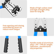 Battery Cable Lug Crimping Tool 6–50mm² Set