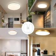 1-Pack 28W CFL Light Bulb GR10Q 4-Pin, 3500K Warm White, Non-Dimmable, Low Energy Fluorescent Lamp for Flush Ceiling Lights