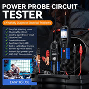 VDIAGTOOL V200 PRO Upgrade Kit Automotive Power Circuit Probe Tester with 30PCS Back Probe,12/24V Car Electric Open Short Circuit Break Finder,AC/DC Voltage Component Relay Fuse Test 40Ft Cable Tracer