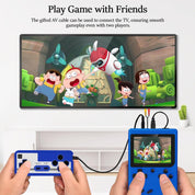 Handheld Game Console Boy – 500 Classic FC Games, 3" Screen, Rechargeable, Portable