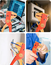 Automatic Wire Stripper Cutter 14–24 AWG