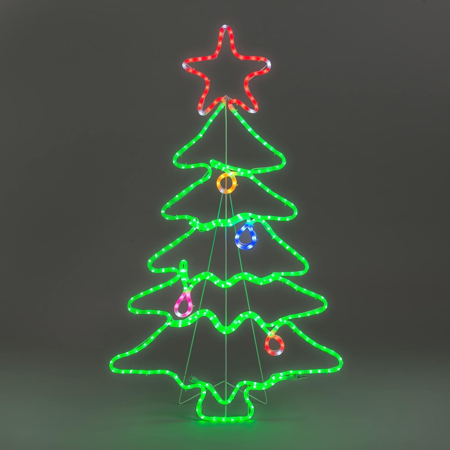 Christow Christmas tree LED rope light 85cm