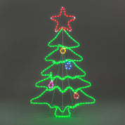 Christow Christmas tree LED rope light 85cm