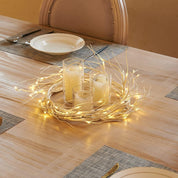 White Birch LED Garland Lights 6FT with Timer, 48 Warm White Battery Powered Fairy Lights for Indoor and Outdoor Home Décor