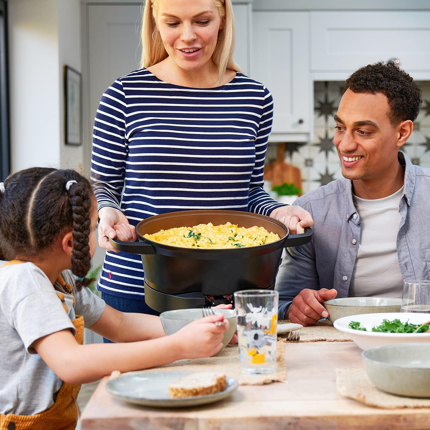 Good-to-Go 6.5L Electric Multicooker – 8 Functions: Sear, Slow Cook, Steam, Boil, Roast & Keep Warm, 750W, Dishwasher Safe