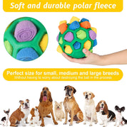 Snuffle Ball for Dogs – Interactive Puzzle Toy, Slow Feeder & Bite-Resistant Fun