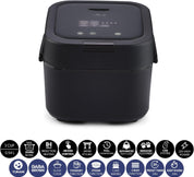 Yum Asia Hotaru IH Rice Cooker with Ceramic Bowl 0.54L – Slate Grey