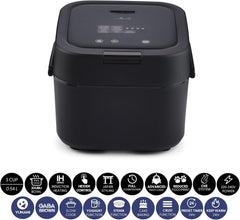 Yum Asia Hotaru IH Rice Cooker with Ceramic Bowl 0.54L – Slate Grey