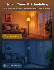 1521LM AI Smart RGB Light Bulb 12W 4 Pack