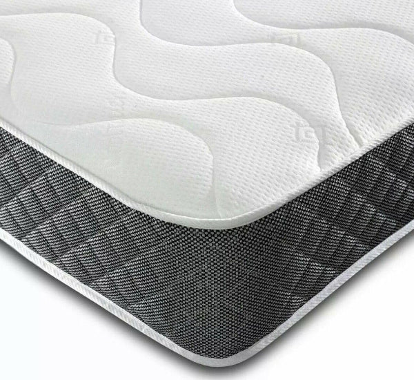 3ft Single Memory Foam & Spring Mattress – 6.5" Deep Soft Comfort Sleep Mattress