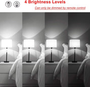 Colour Changing B22 RGBW LED Light Bulb 10W with Remote 2 Pack