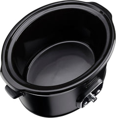 Cooks Professional 8L Digital Slow Cooker with Glass Lid, Cool Touch Handles, 2 Heat Settings, Keep Warm & Delay Timer