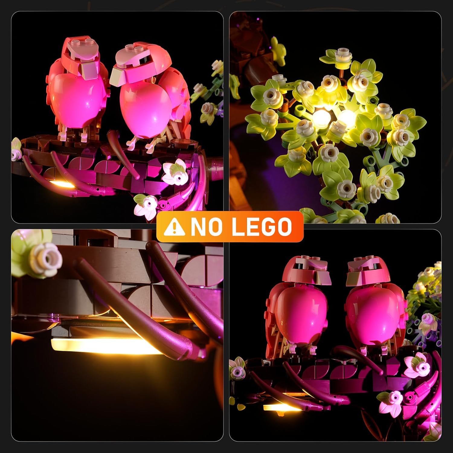 LIGHTAILING LED Light Kit for Lego-21365 Love Birds – Easy Install