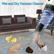Handheld Cordless Vacuum Cleaner – 10000Pa Rechargeable Mini Portable Vacuum for Car & Home