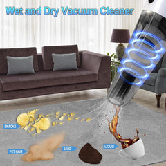 Handheld Cordless Vacuum Cleaner – 10000Pa Rechargeable Mini Portable Vacuum for Car & Home