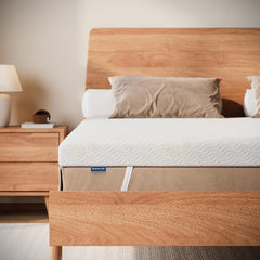 Double Bed Mattress Topper Pad – Thick Comfort Layer with Washable Cover, Certified