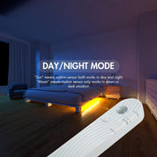 Motion Sensor LED Strip Light 1M Rechargeable Dimmable Warm White