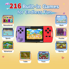 16-Bit Handheld Game Console – 216 Retro Games, 3.2