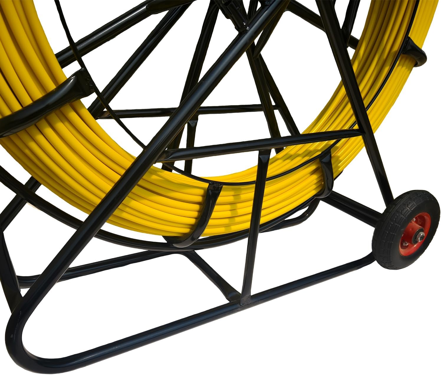 Fiberglass Duct Rodder 14x200m with Wheels and Brake