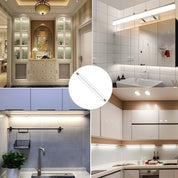 1-Pack S15s LED 221mm 4W Shaving Light Bulb, 6000K Cold White, Replace 40W T25 Tubular Bulb for Kitchen & Bathroom Use, Non-Dimmable