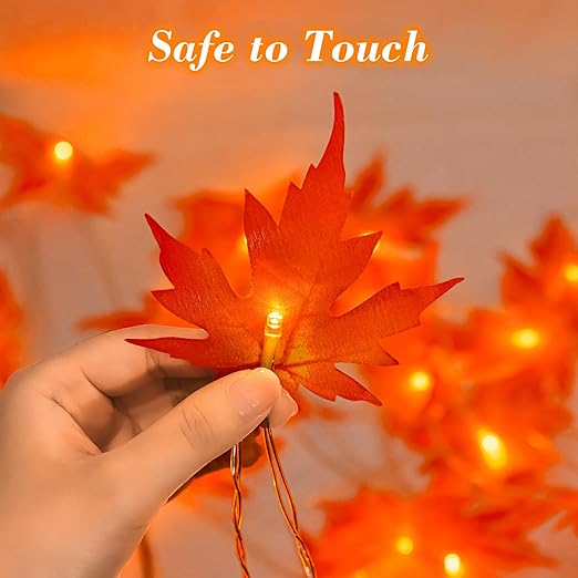 Maple Leaf Fairy Lights