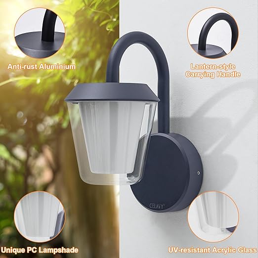 Outdoor Lantern Wall Light
