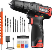 12V Cordless Hammer Drill Driver Kit