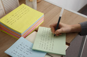 6-Pack Extra-Large Lined Sticky Notes, A5 Giant Pads, 30 Sheets Each, 6 Colors