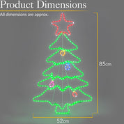 Indoor and outdoor festive decorative lights UK