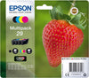 Strawberry Genuine 4-Colour Ink Cartridge Multipack, Claria Home Ink for Printers