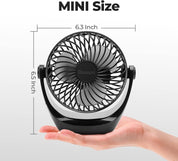 OCOOPA USB Table Fan with Adjustable Speeds & 360° Rotation