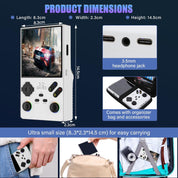 V40 Retro Handheld Game Console – 40,000 Games, 4" IPS Screen, 256GB, 4000mAh Battery